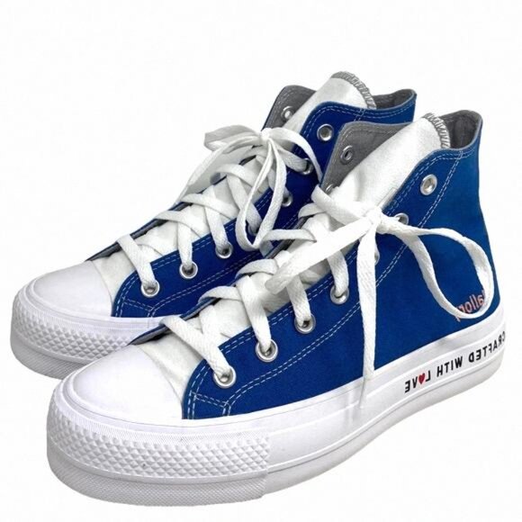 Converse Ctas Lift Platform Shoes Hi Canvas Black 171209C-WBGW Custom Women Gray - Picture 2 of 11